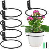 Decorative Metal Flower Pot Holder Rings Perfect Addition to Home and Garden Garden Plants