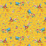 1/2 Yard Fabric - Festival | Flight - Yellow by FreeSpirit | PWOB118.YELLOW Flowering Plants