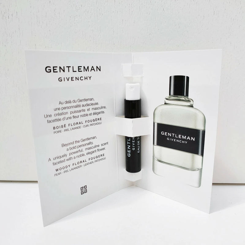 1x Givenchy Gentleman Eau de Toilette Cologne mini Spray for men, 1ml, Brand NEW EDT