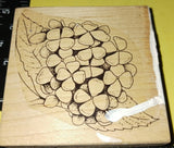 Hydrangea blossom, unknown maker,B711,unused Hydrangea