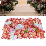 Rose &Hydrangea Flower Wall Panel For Filming Wedding Party Backdrop Flower Wall Hydrangea