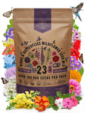 Wildflower Seeds Annual & Perennial Mix for Indoor Outdoor Garden 23 Var Garden Plants