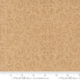 A Vintage Christmas Tonal Tan Amaryllis Damask Troubles Moda Half Yard Flowering Plants