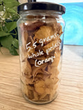 Real Whole Rose Petals | Orange | Dried | Premium (5.5 grams) ~ USA Dried Flower