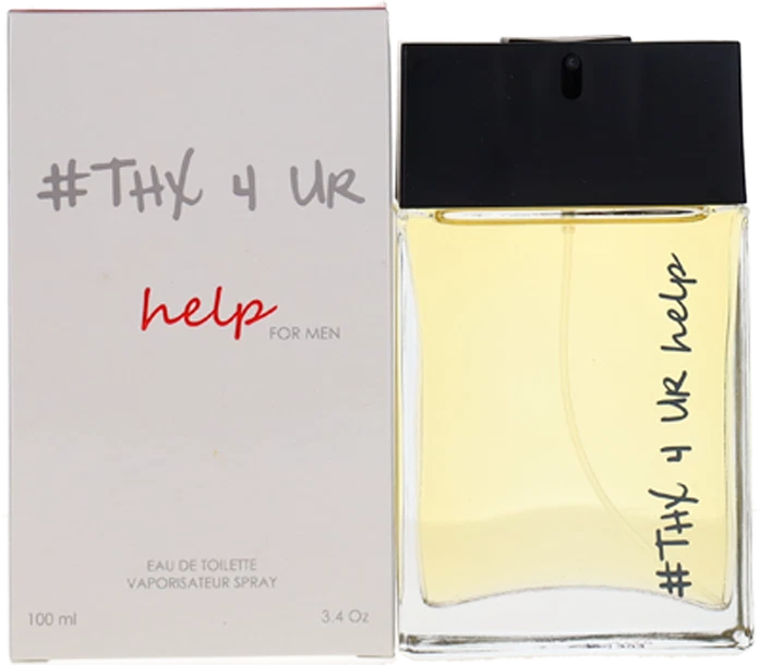 Help By Thx 4 Ur For Men EDT Cologne Spray 3.4oz New EDT