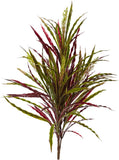 Set of 3 Fall Vanilla Grass Plants - 28 Inch Artificial Decor Green Plant
