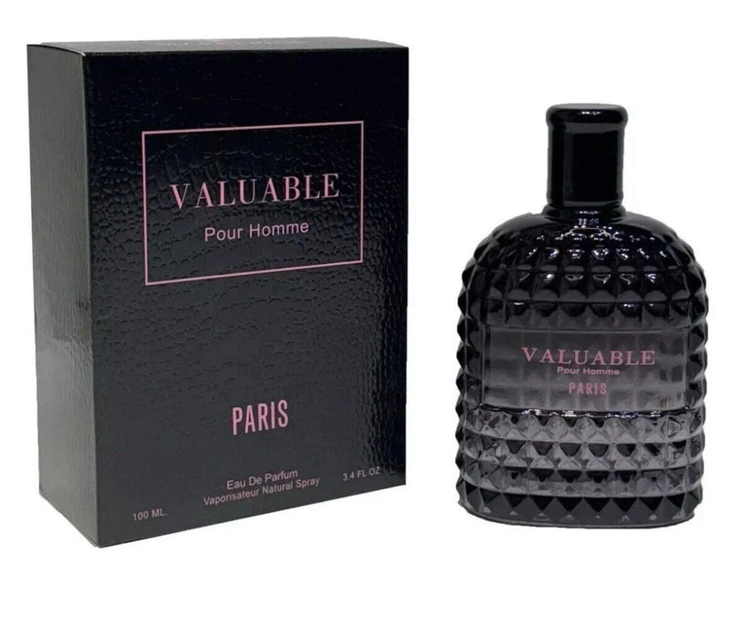 Valuable Pour homme Valentine Milano For Men's Perfume Cologne EDT 3.4 fl.oz. EDT