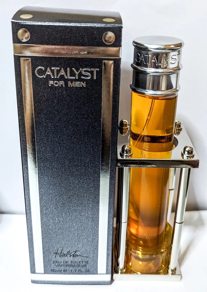 Halston Catalyst for Men Eau de Toilette 50ml / 1.7oz spray Free Shipping! EDT