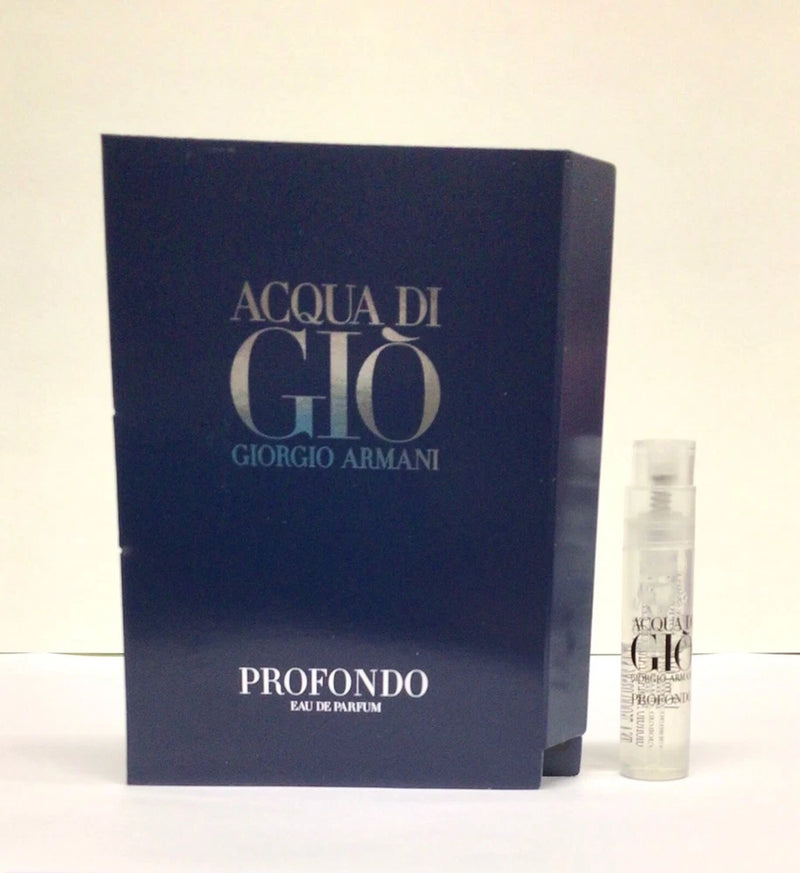 Giorgio Armani Acqua Di Gio Profondo EDP Sample Size 0.04floz/1.2ml EDP