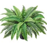 23.6'' Fake Ferns Potted Plant, Artificial Boston Ferns in Pot 34 Leaves, Fau... Green Plant