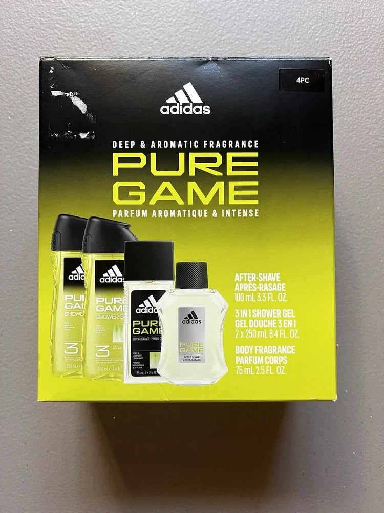 Pure Game Adidas 4 Pack EDT
