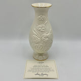 Lenox Carnations & Kisses 2009 MotherÕs Day Vase 24k Gold Trim Ltd Edition /cb Carnation