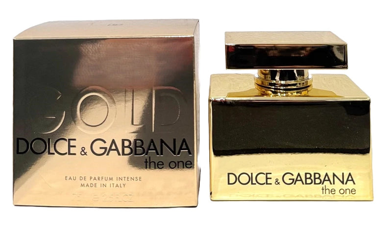 Dolce & Gabbana The One Gold eau de parfum intense spray bottle with box