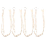 4 Pcs Garden Plant Display Macrame Flower Pot Holders Pots for Hanger Indoor Garden Plants