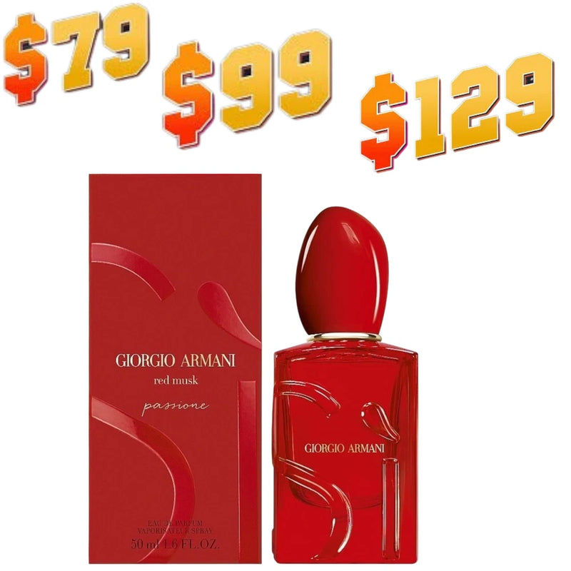 2025 GIORGIO ARMANI Armani S“ Passione Red Musk EDP NIB SHIP FROM FRANCE EDP
