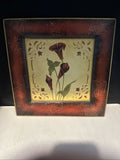 Cali Lily Flower Art Print on Ceramic Lily