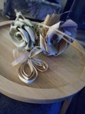 Real Dried Palm Frond Handmade Bouquet. Bohemian Natural Art Flower Decor Dried Flower