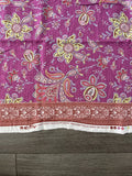 Fabric Floral Paisley Pattern Pink Made Out Of Rayon By Soul Blossom Flowering Plants