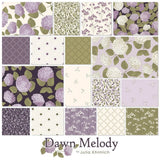Dawn Melody Floral Hydrangea Toss Y4237-2 Light Cream BTHY Fabric Clothworks Hydrangea