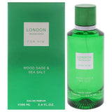 London Fragrances - Wood Sage and Sea Salt by Fine Perfumery for Men - 3.4 oz EDP
