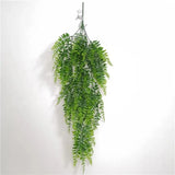 4Pcs Artificial Boston Fern Hanging Vine Foliage Silk Plant Home Decor Green Plant
