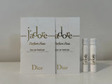 2x Dior J'Adore Parfum D'Eau Eau de Parfum Alcohol-Free Sample Spray .04oz 1.2ml EDP