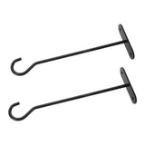 2 Pcs Mailbox Pot Hook Wall Plant Holder Garden Rack Hanging Garden Plants