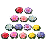 14Pcs Fake Lily Pads for Pond Realistic Water pads Simulation Plants New Lily